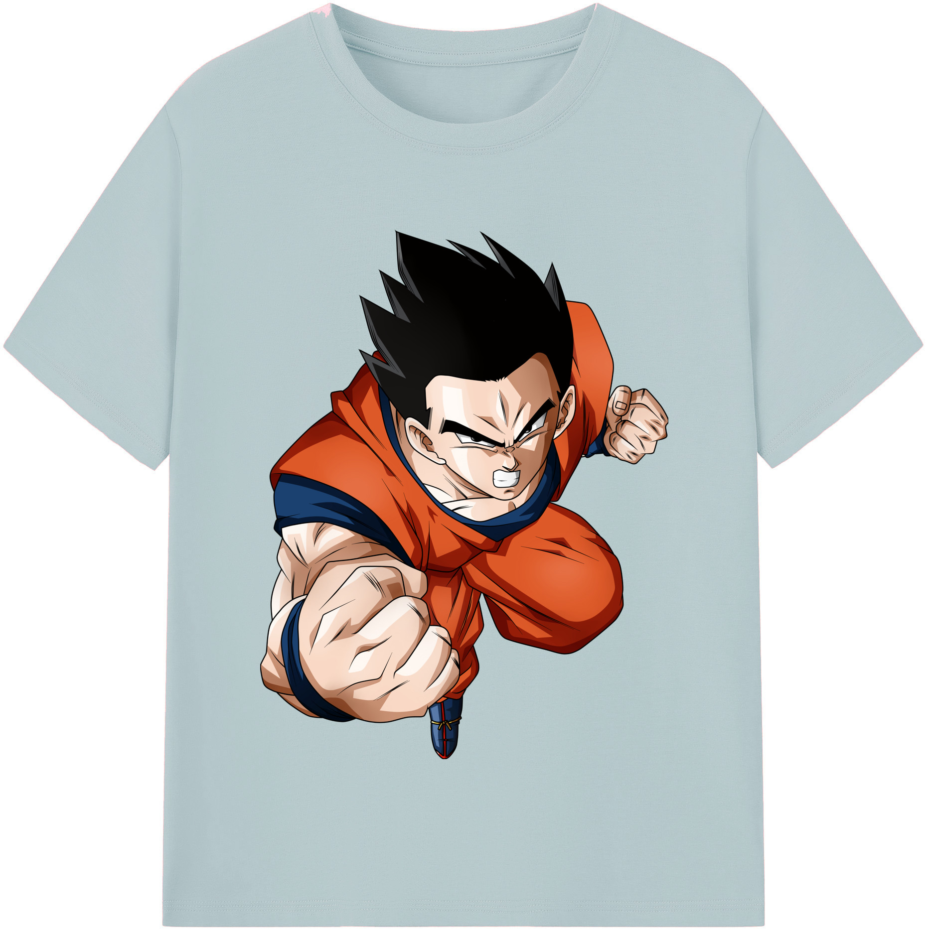 （画像用） ドラゴンボール 孫 悟飯（そんごはん）DRAGON BALL Son Gohan 綿100％半袖Tシャツ（フロントプリント）